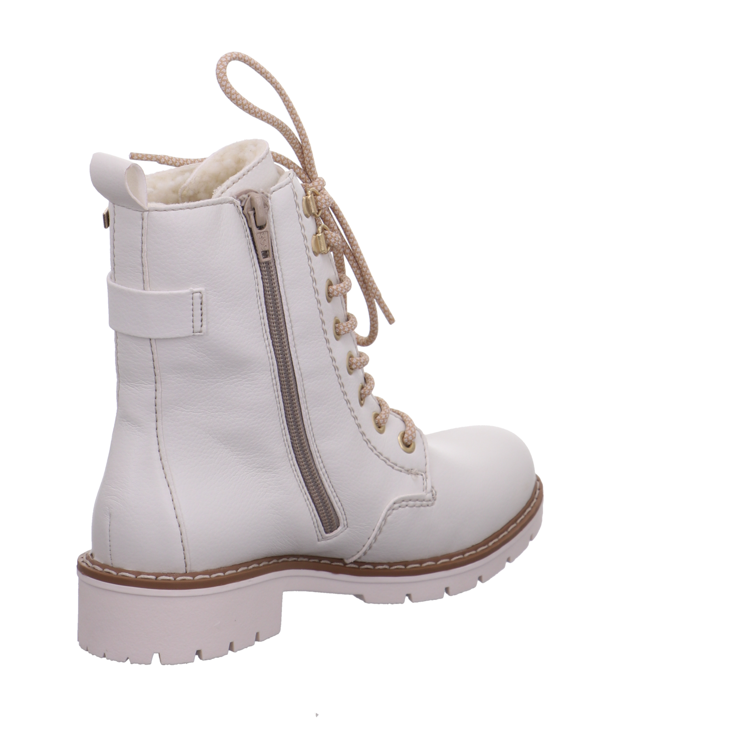 Rieker Stiefeletten weiß Bild5