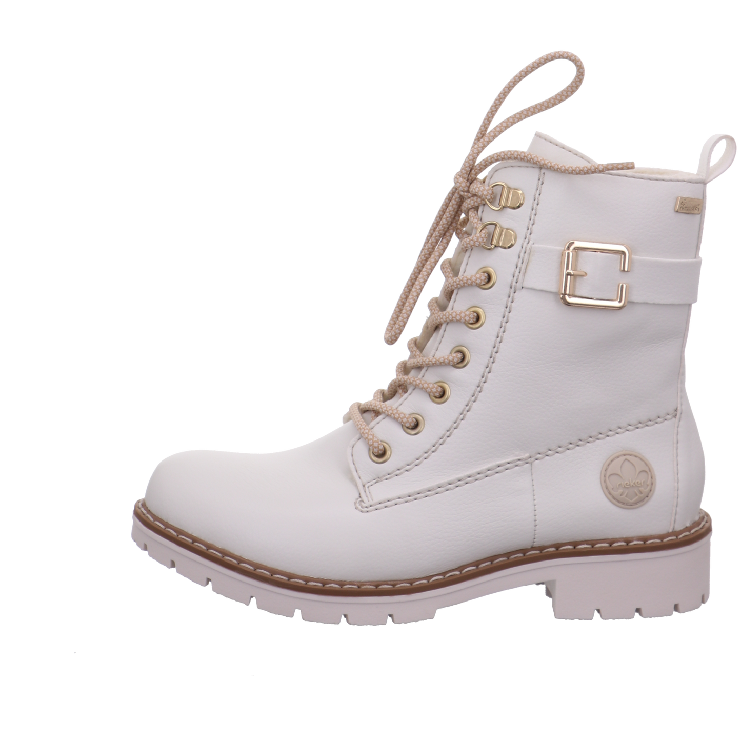 Rieker Stiefeletten weiß Bild1
