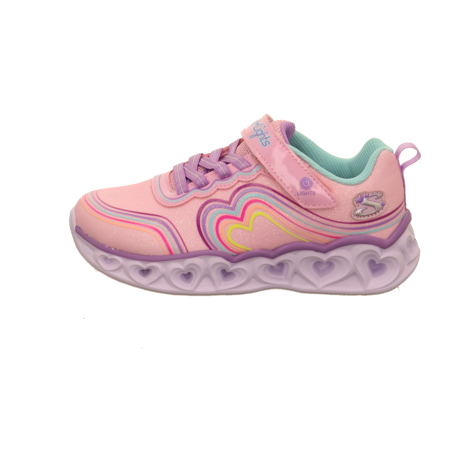 Skechers HEART LIGHTS-RETRO HEARTS rose kombi Bild1