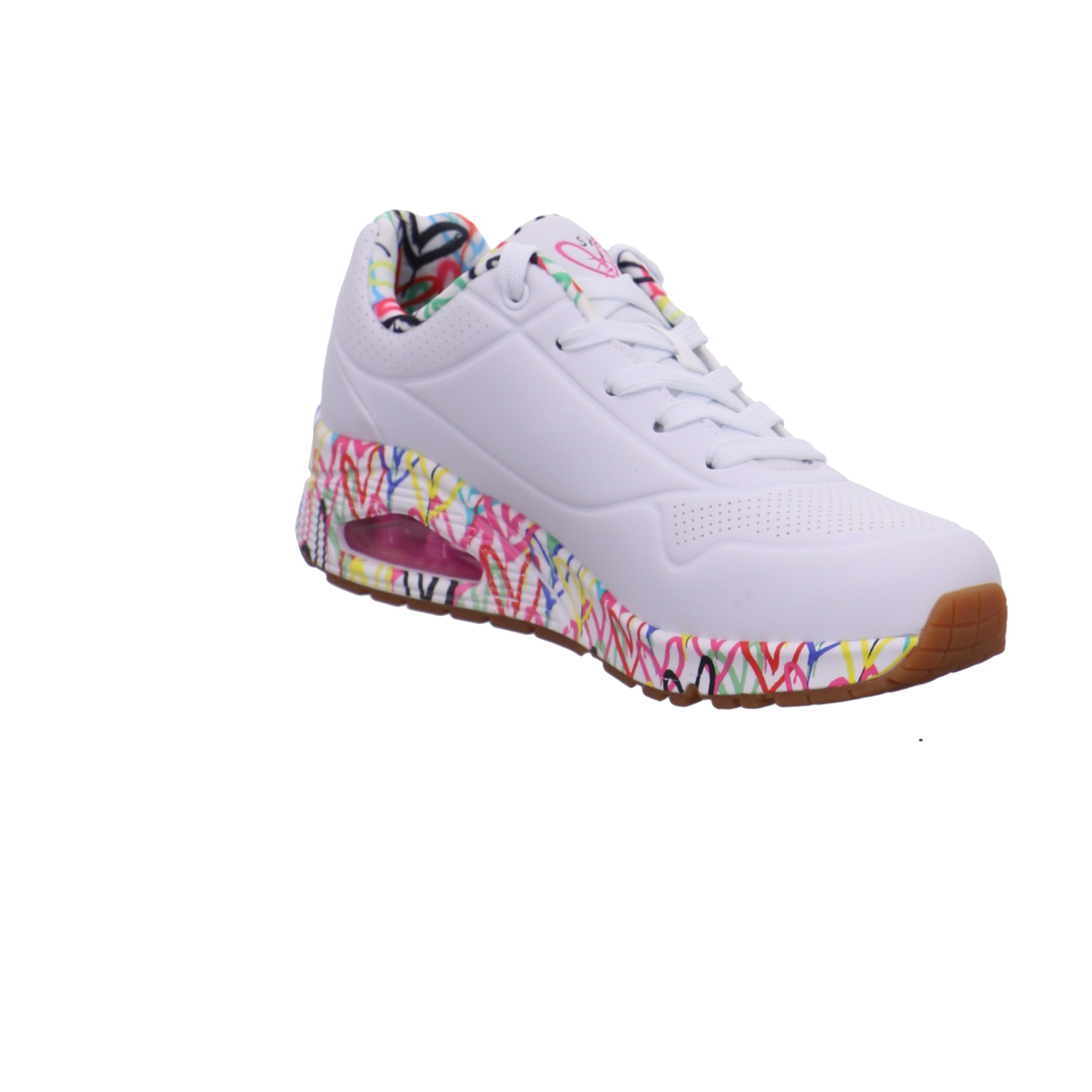 Skechers Training und Hallenschuhe weiß kombi Bild7