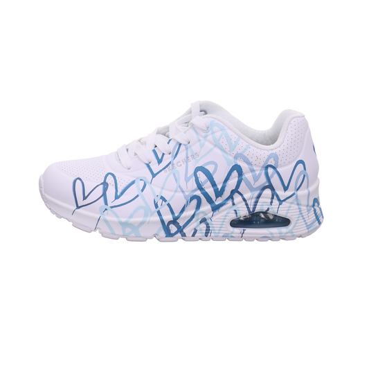 Skechers UNO-SPREAD THE LOVE weiß blau Bild1