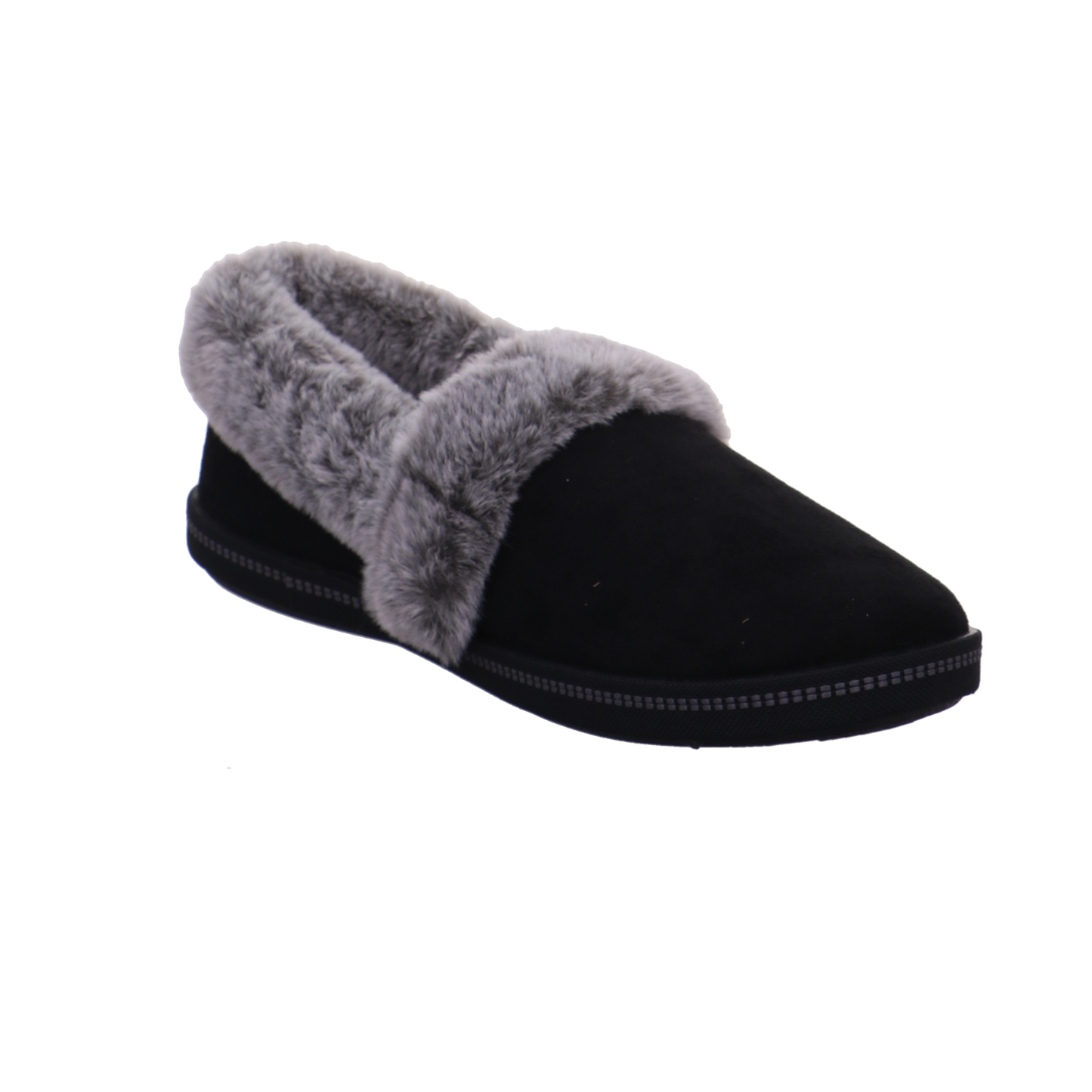 Skechers geschlossene Hausschuhe schwarz kombi Bild7