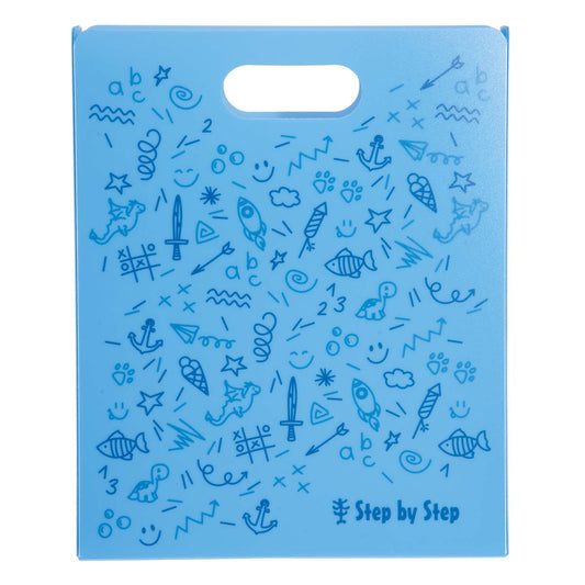 Step by Step Heftbox blau