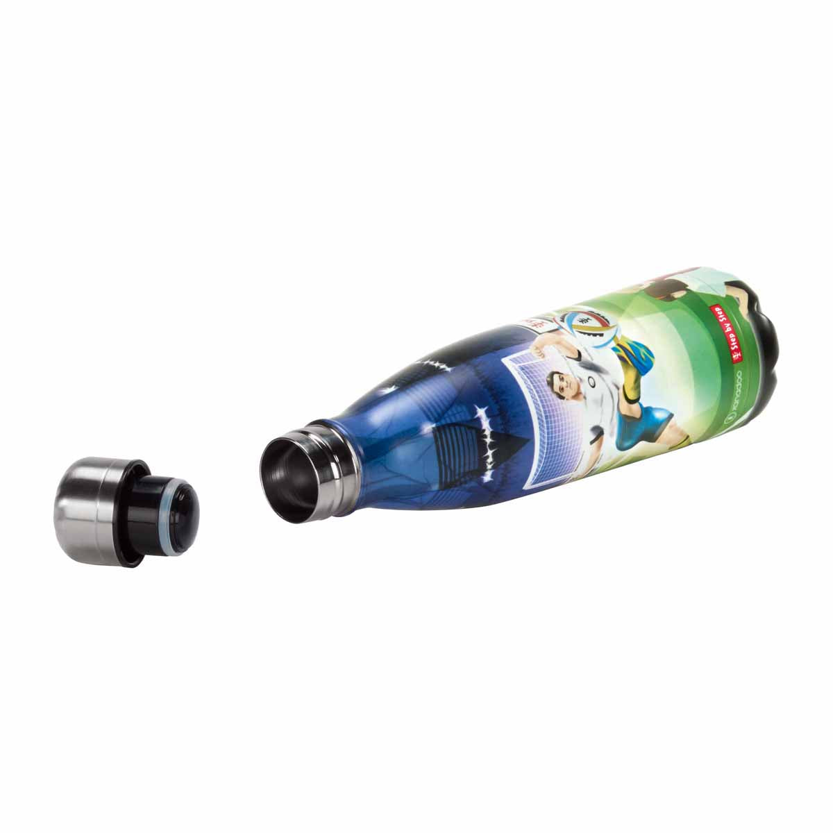 Step by Step Trinkflasche blau