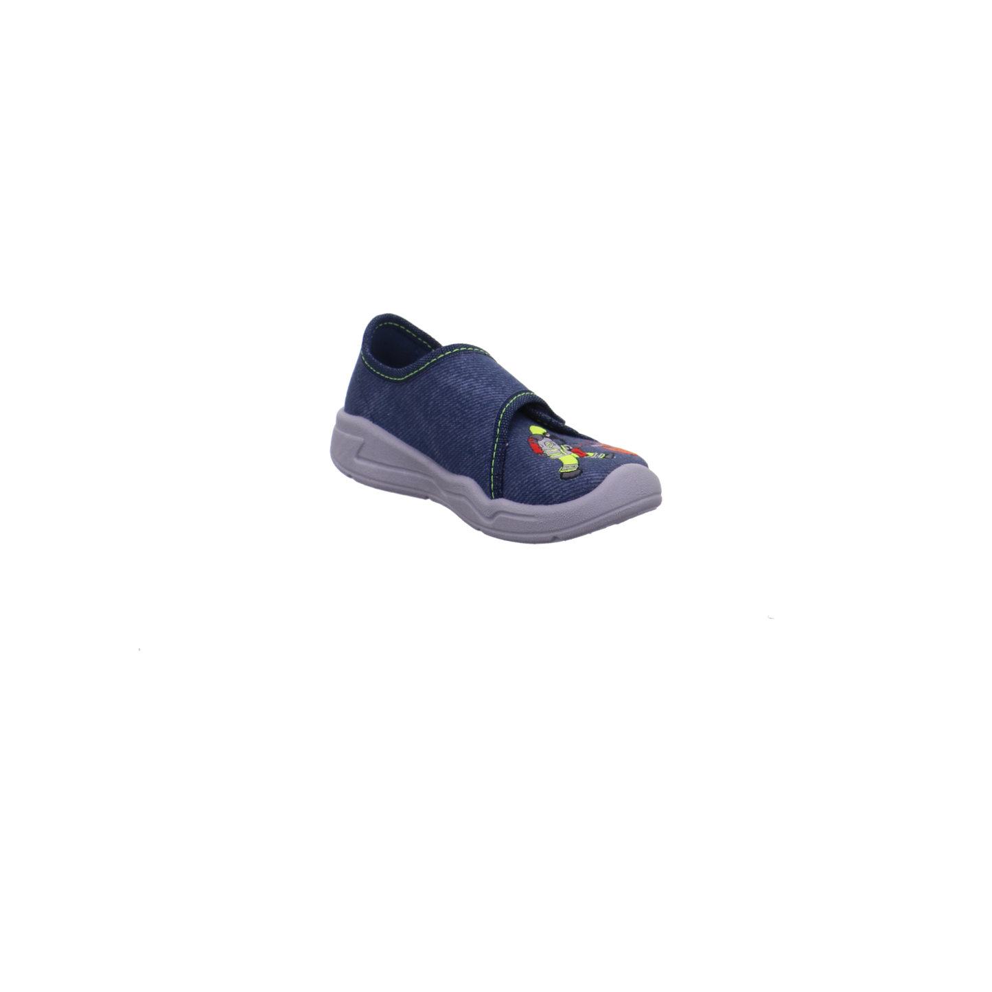 Superfit geschlossene Hausschuhe blau kombi Bild7