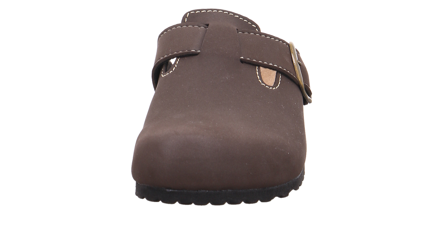 Supersoft Tieffußbett Clog braun Bild16