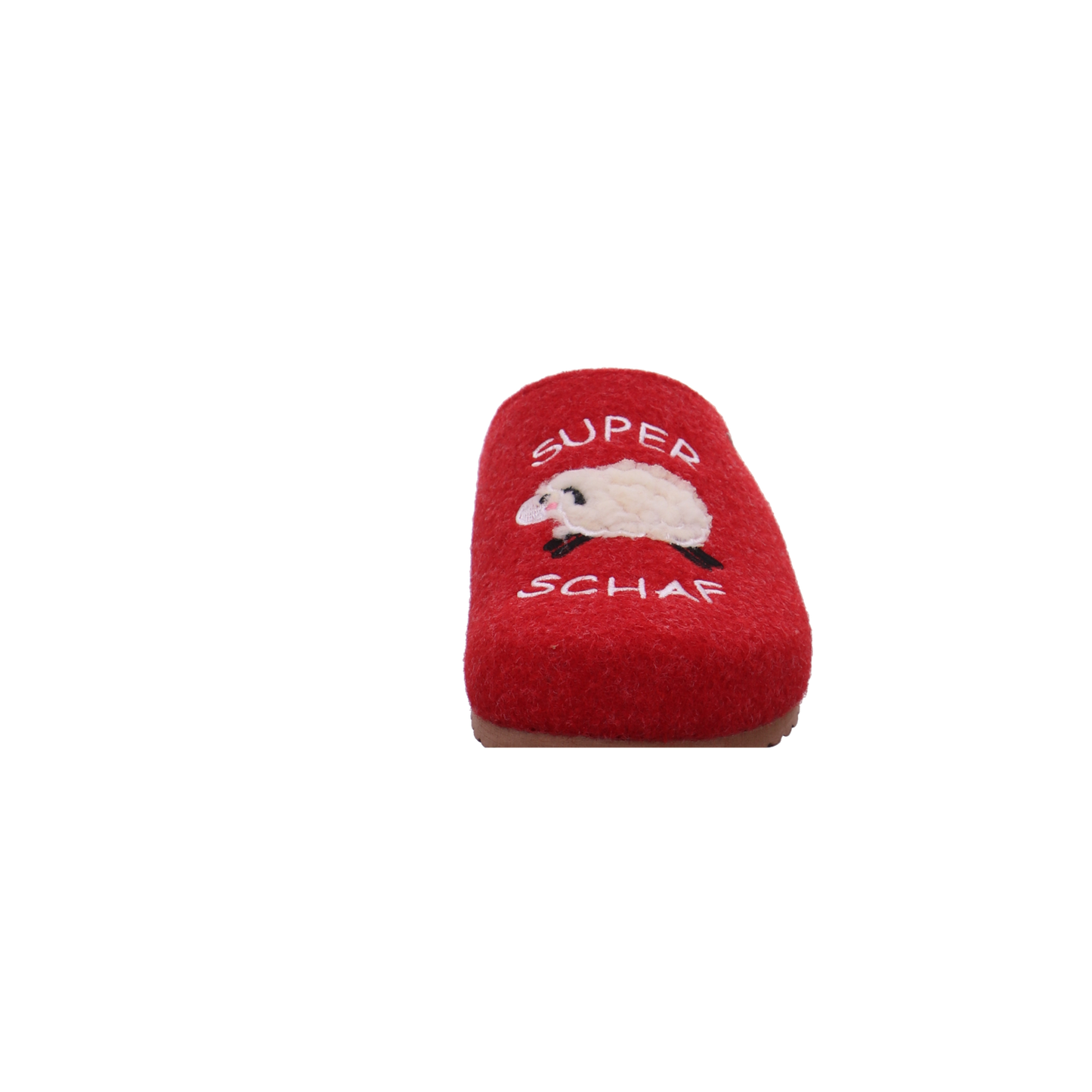 Supersoft Tieffußbett Clog rot kombi Bild3