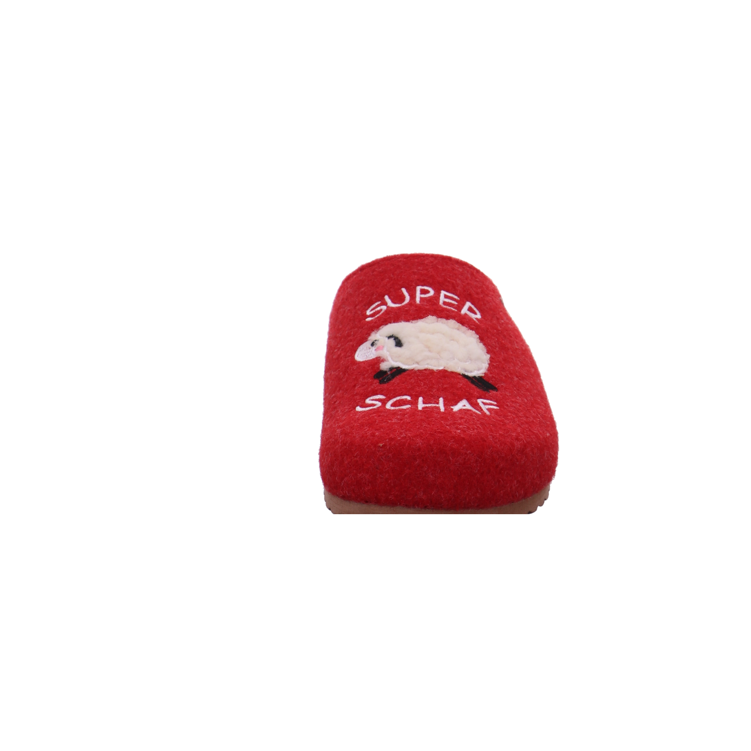 Supersoft Tieffußbett Clog rot kombi Bild3