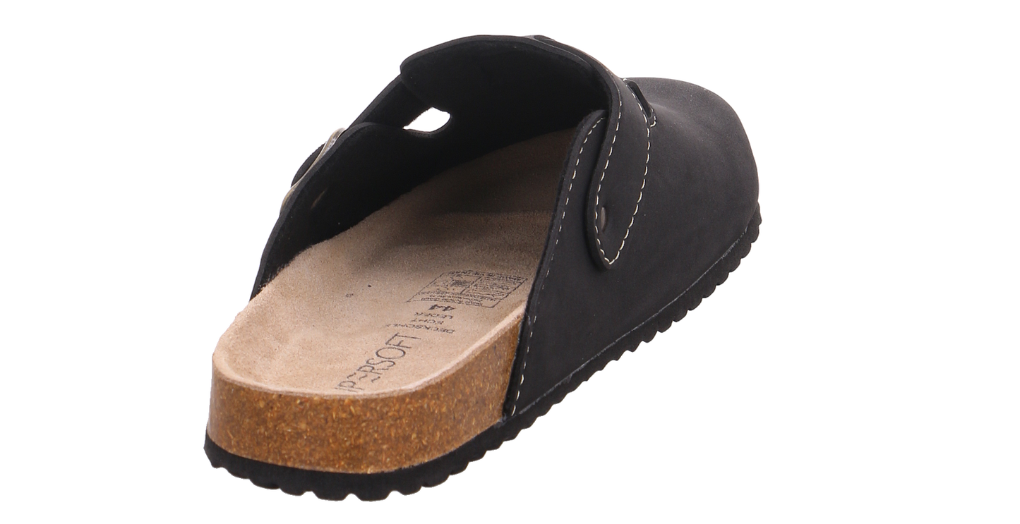 Supersoft Tieffußbett Clog schwarz Bild7