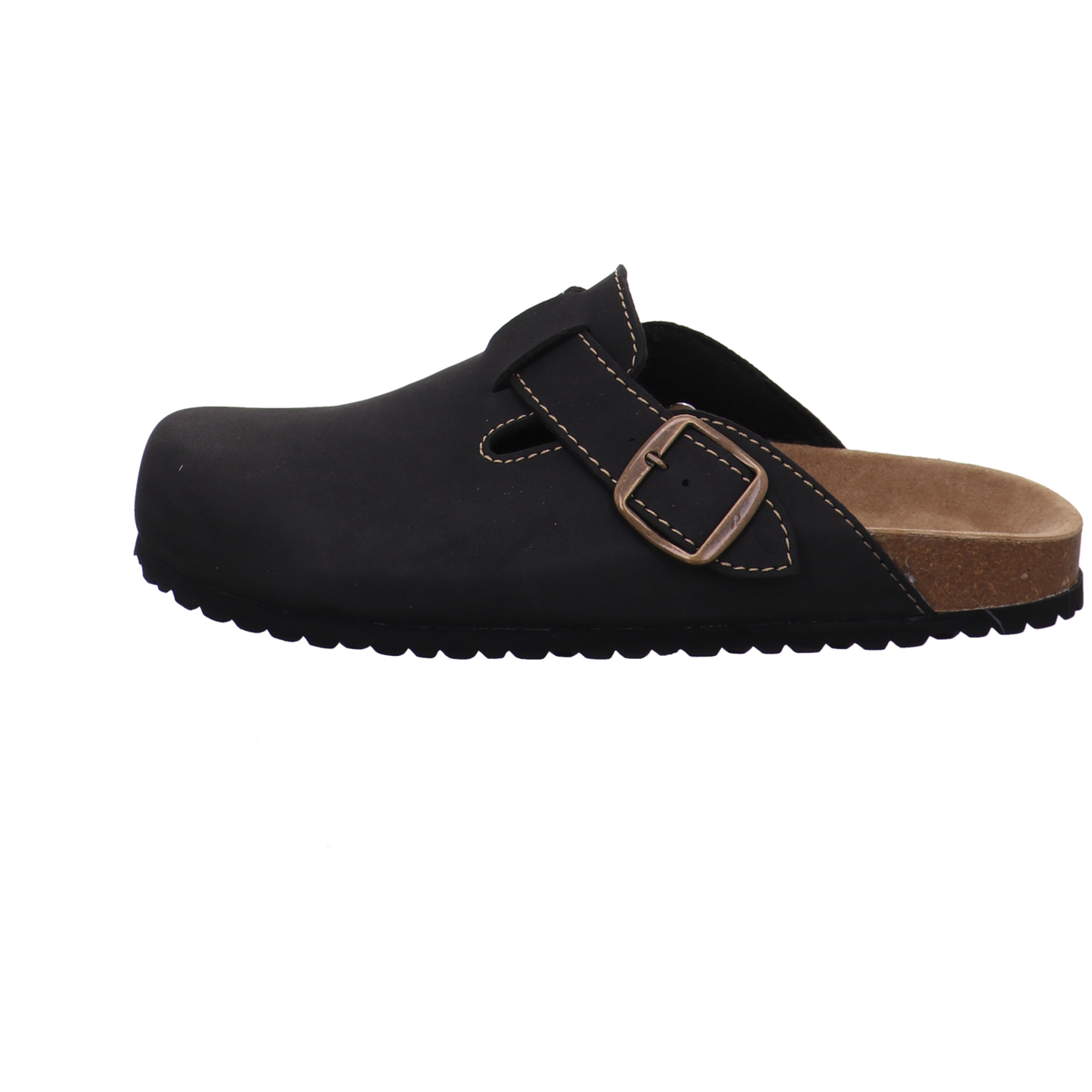Supersoft Tieffußbett Clog schwarz Bild1