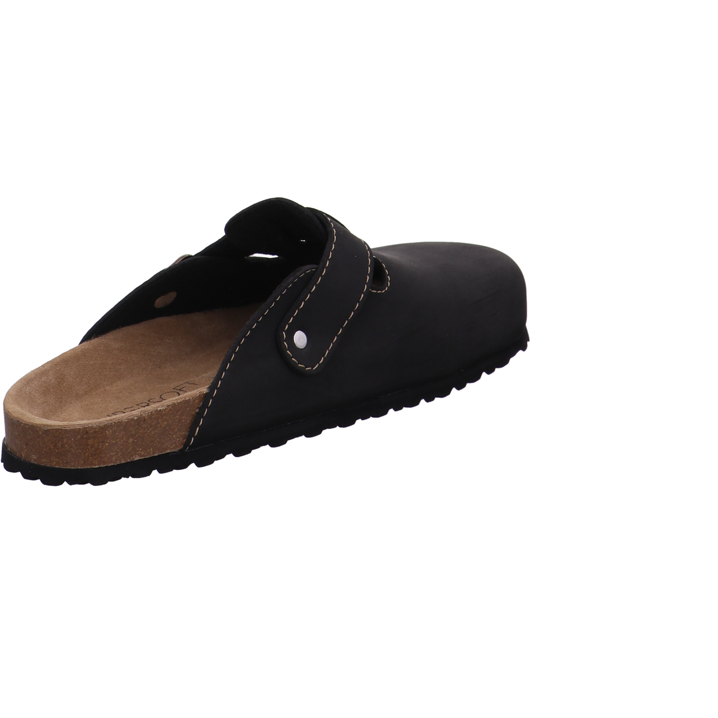Supersoft Tieffußbett Clog schwarz Bild5