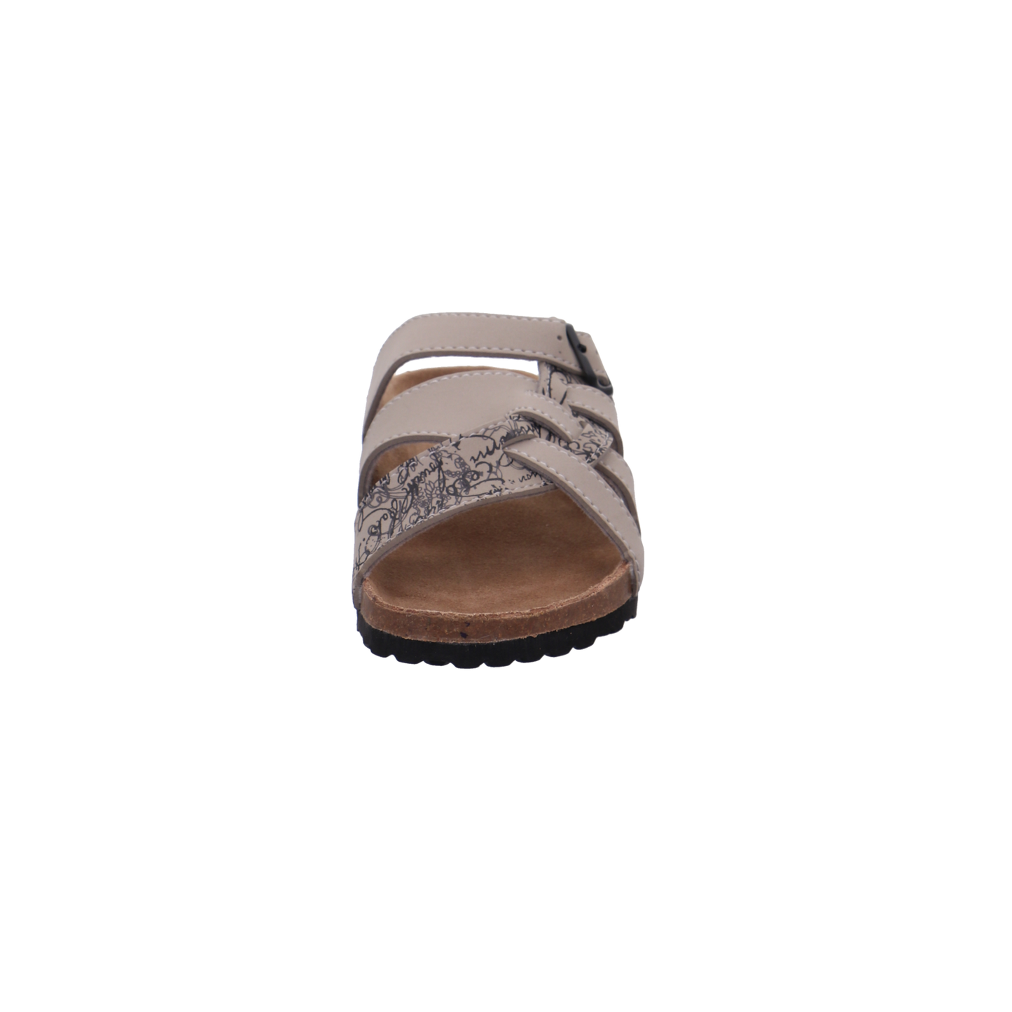 Supersoft Tieffußbettpantoletten beige Bild3