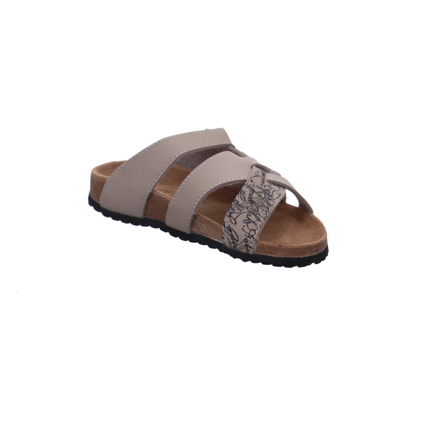 Supersoft Tieffußbettpantoletten beige Bild7