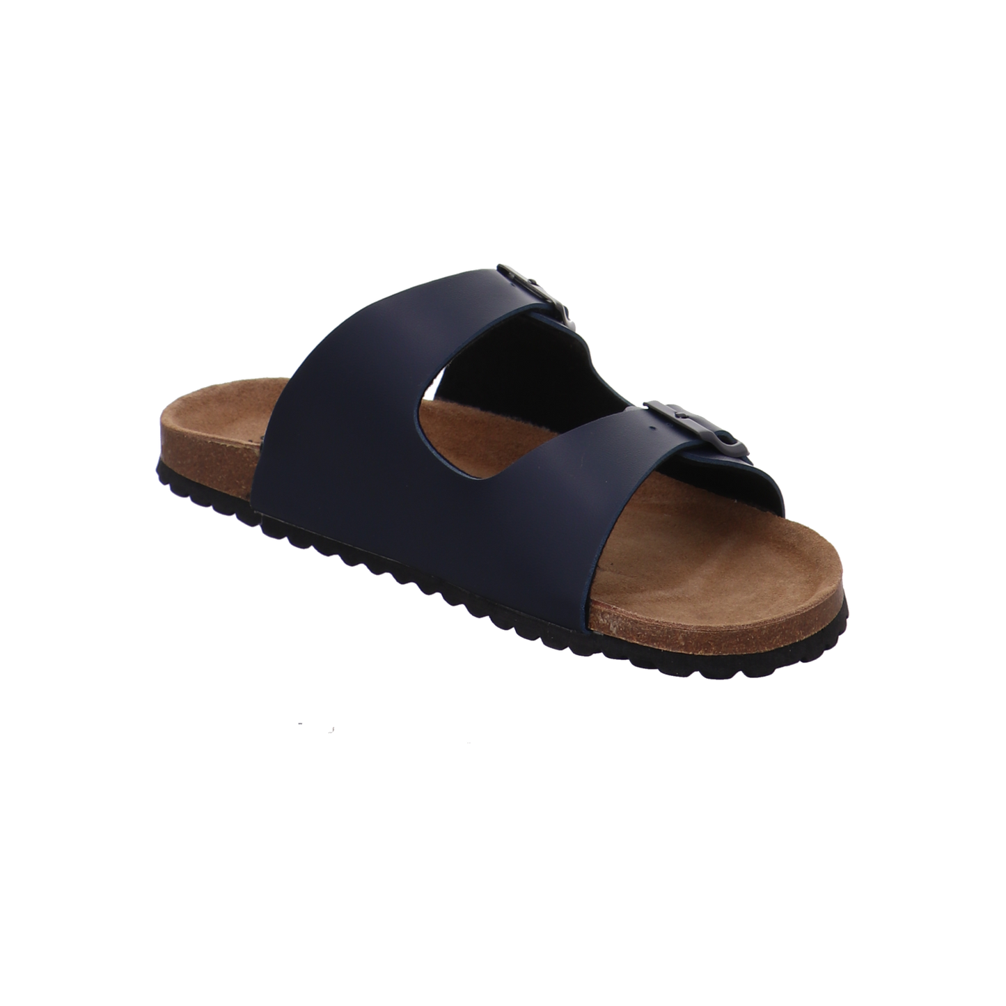 Supersoft Tieffußbettpantoletten blau Bild7