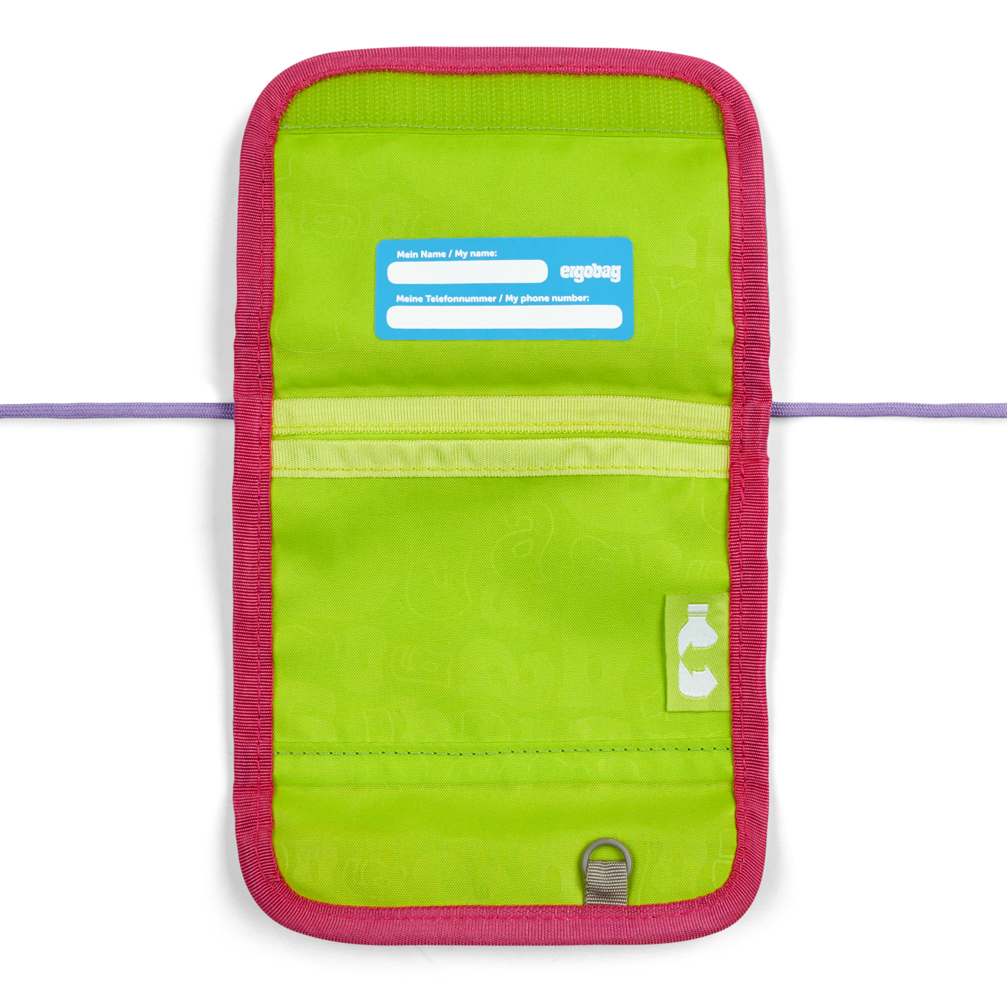 ergobag Brustbeutel viola lila