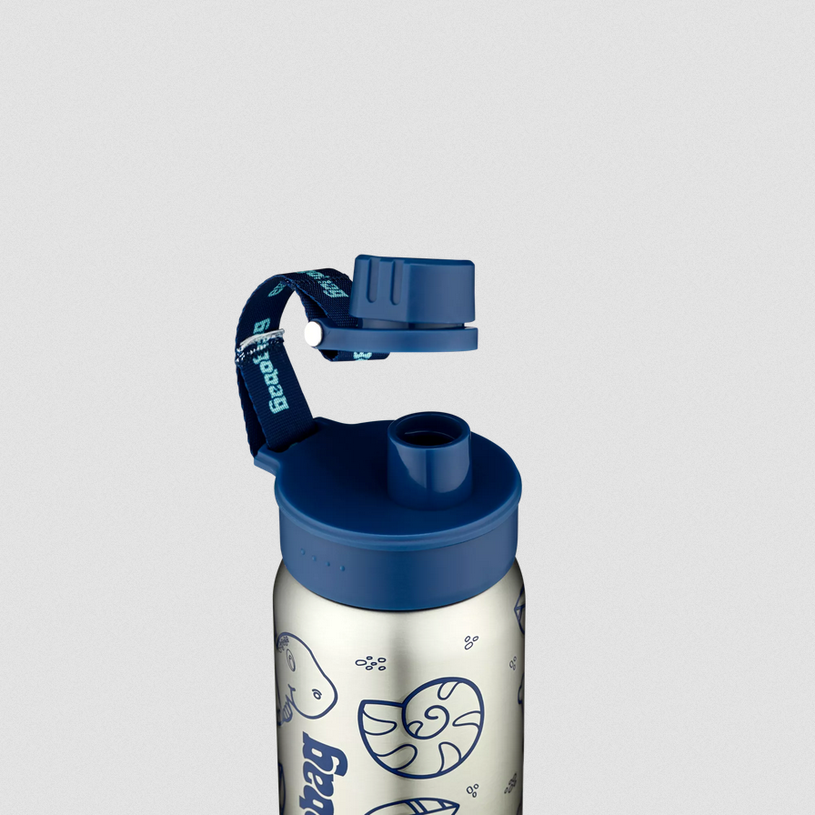 ergobag Trinkflasche blau