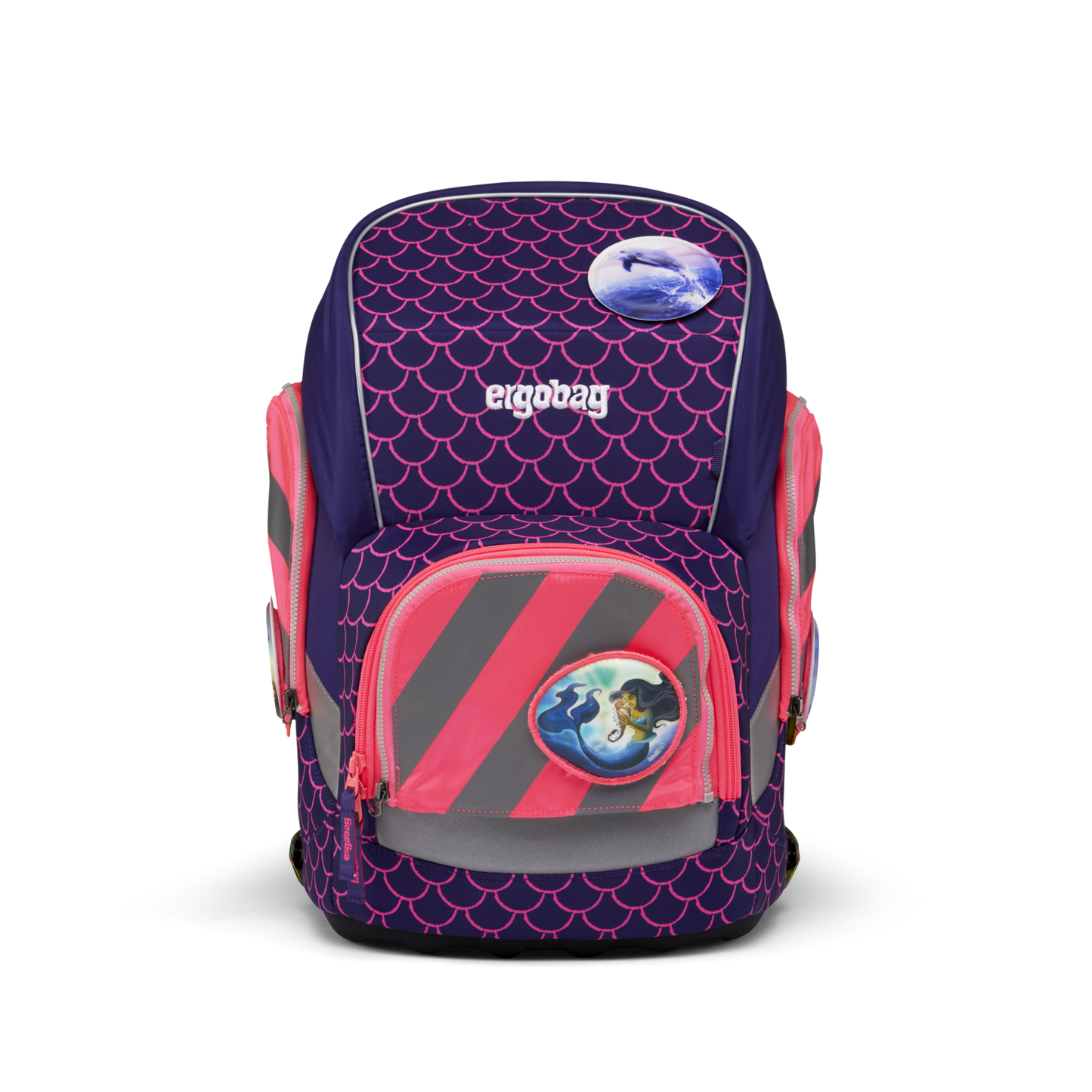 ergobag Fluo-Zip Set pink