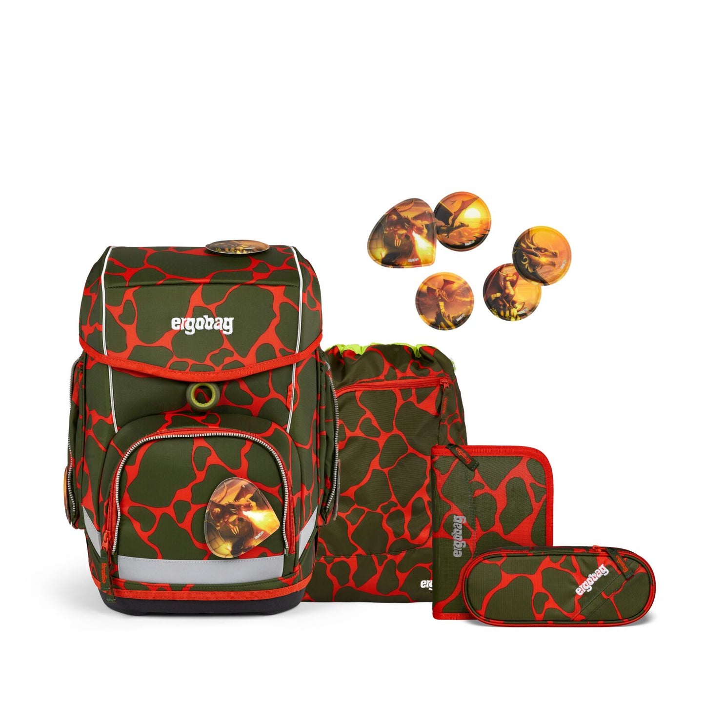 ergobag cubo-set grün kombi