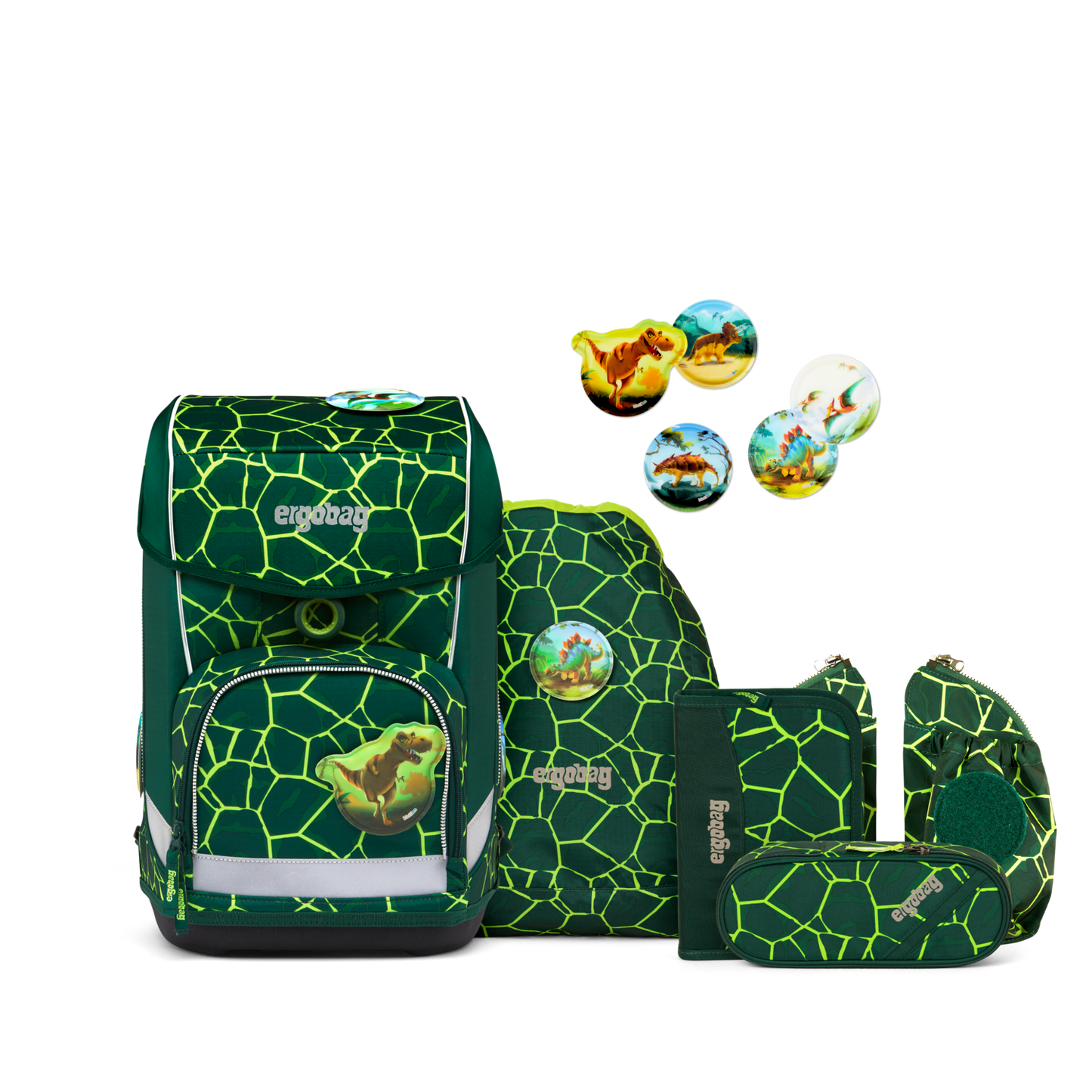 ergobag Cubo Light Set grün