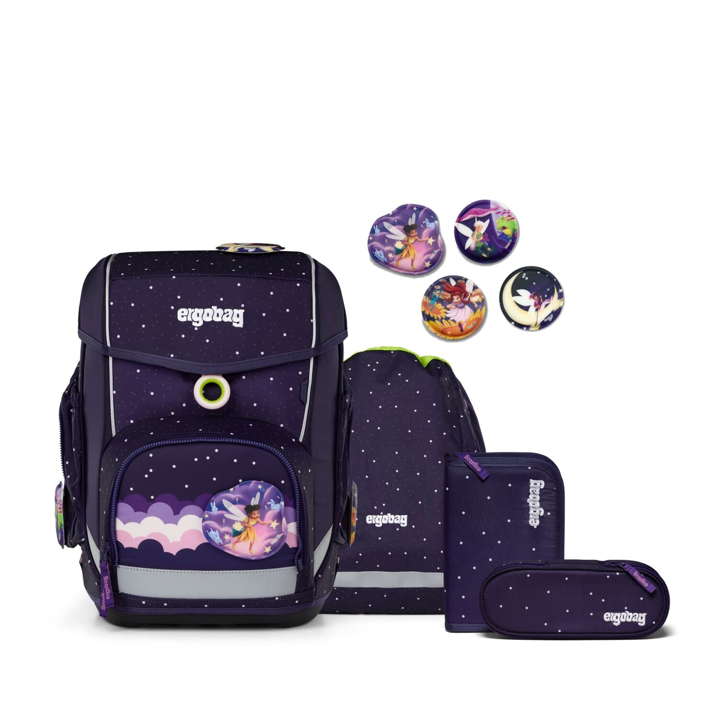 ergobag cubo Set lila