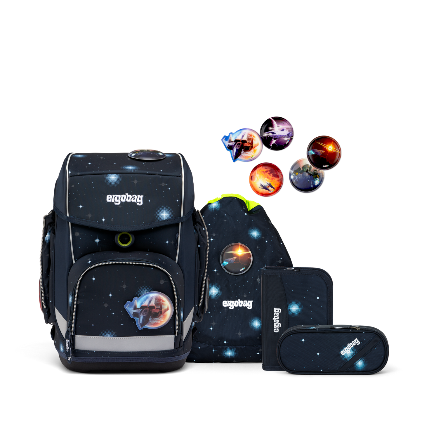 ergobag cubo-set dunkelblau