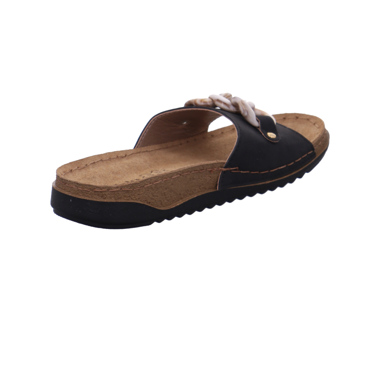 inblu Pantoletten schwarz kombi Bild5