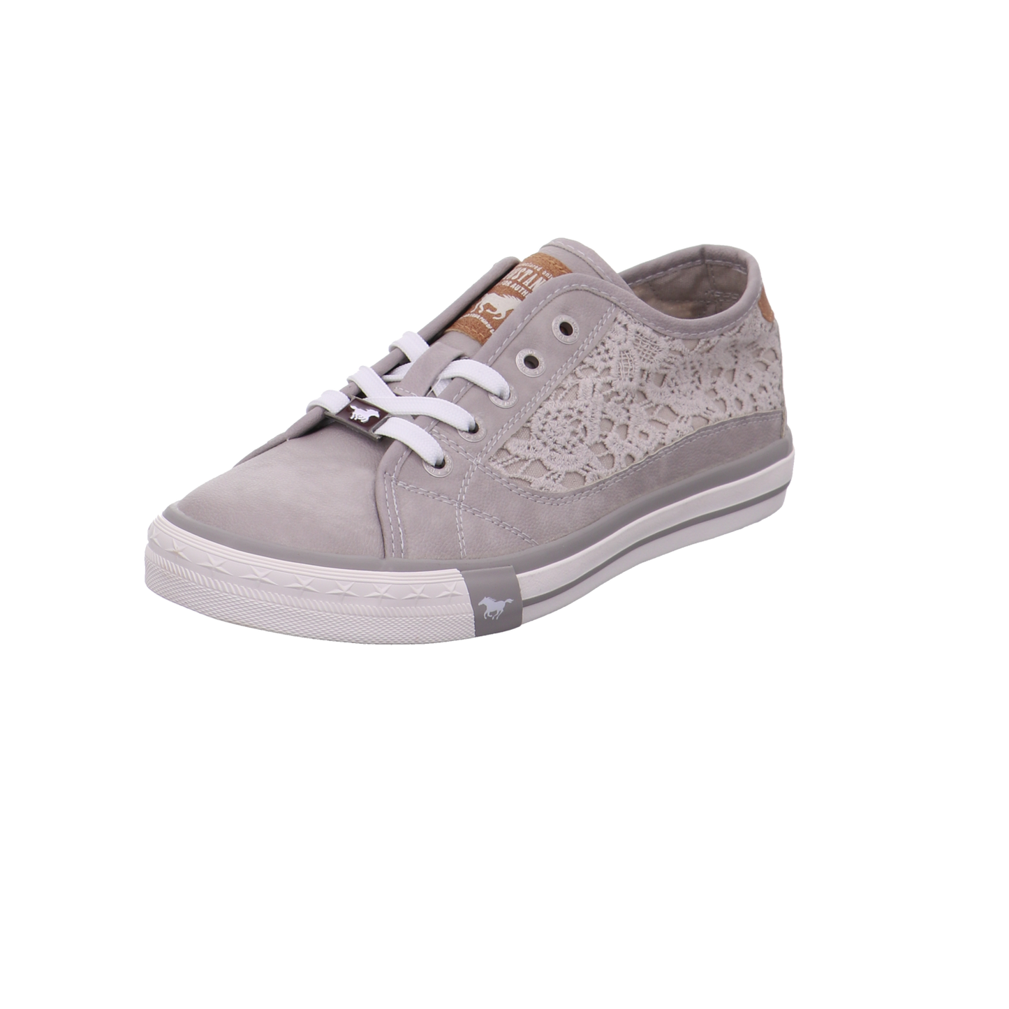 Mustang Sneaker hell-grau Bild1
