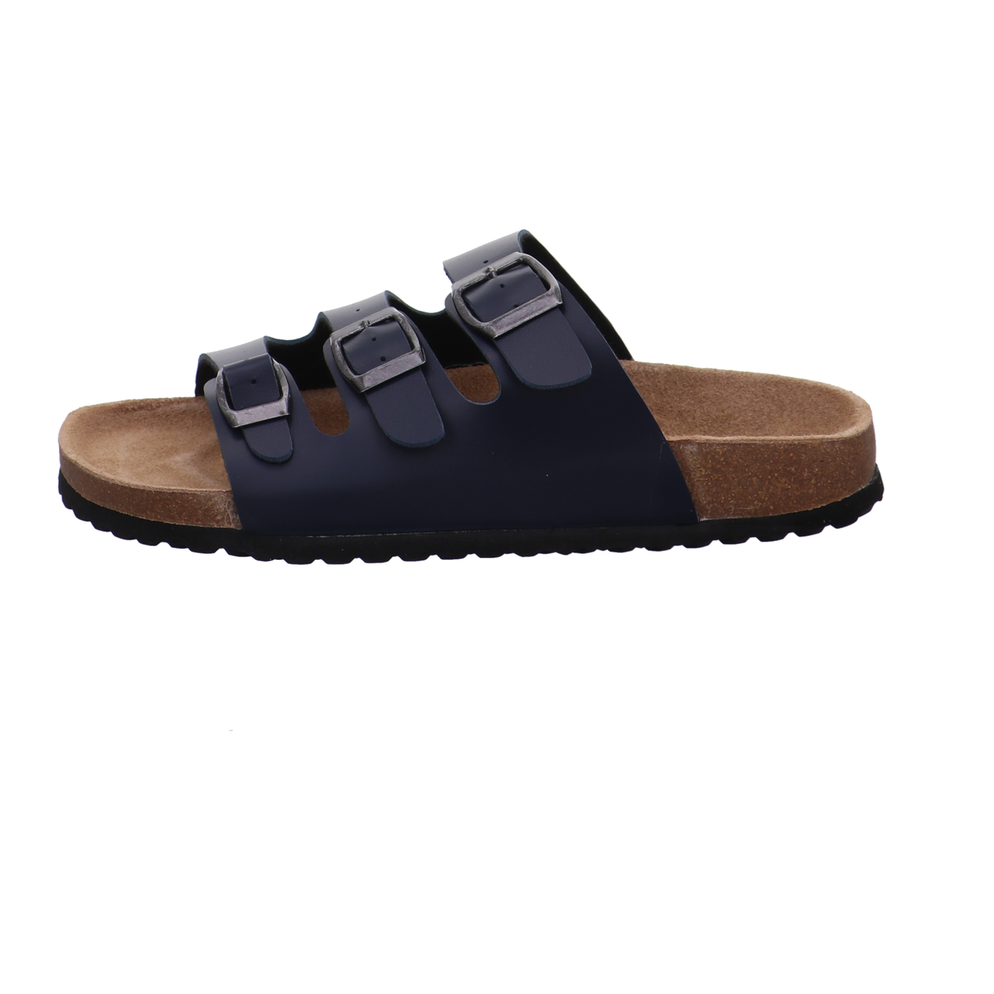 Supersoft Tieffußbettpantoletten blau Bild1