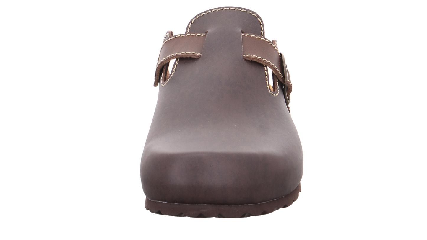 Supersoft Tieffußbett Clog dunkel-braun Bild16