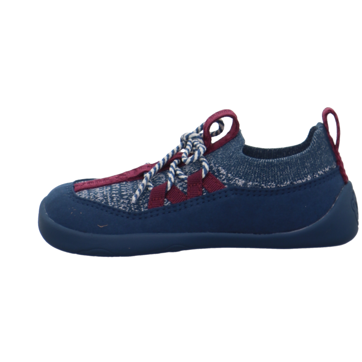 Affenzahn Krabbel- und Lauflernschuhe blau kombi Bild1