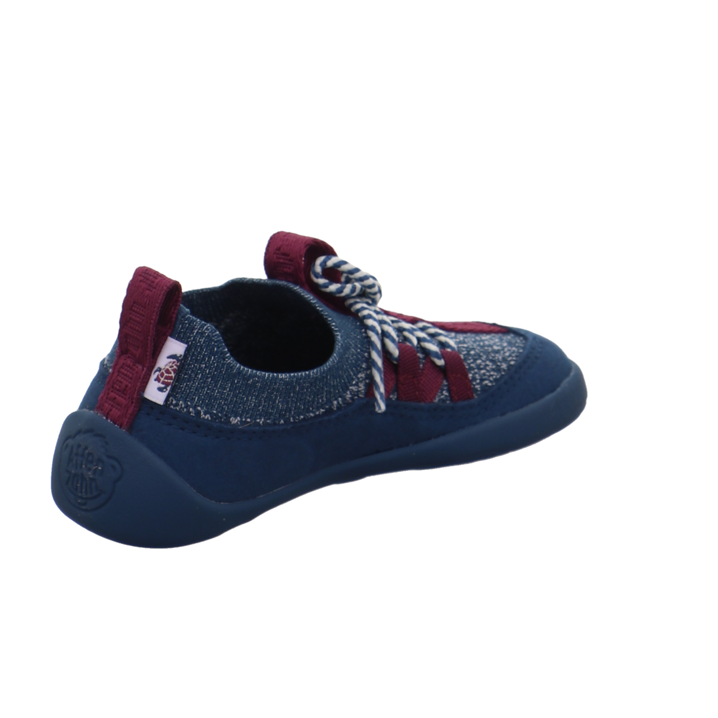 Affenzahn Krabbel- und Lauflernschuhe blau kombi Bild5