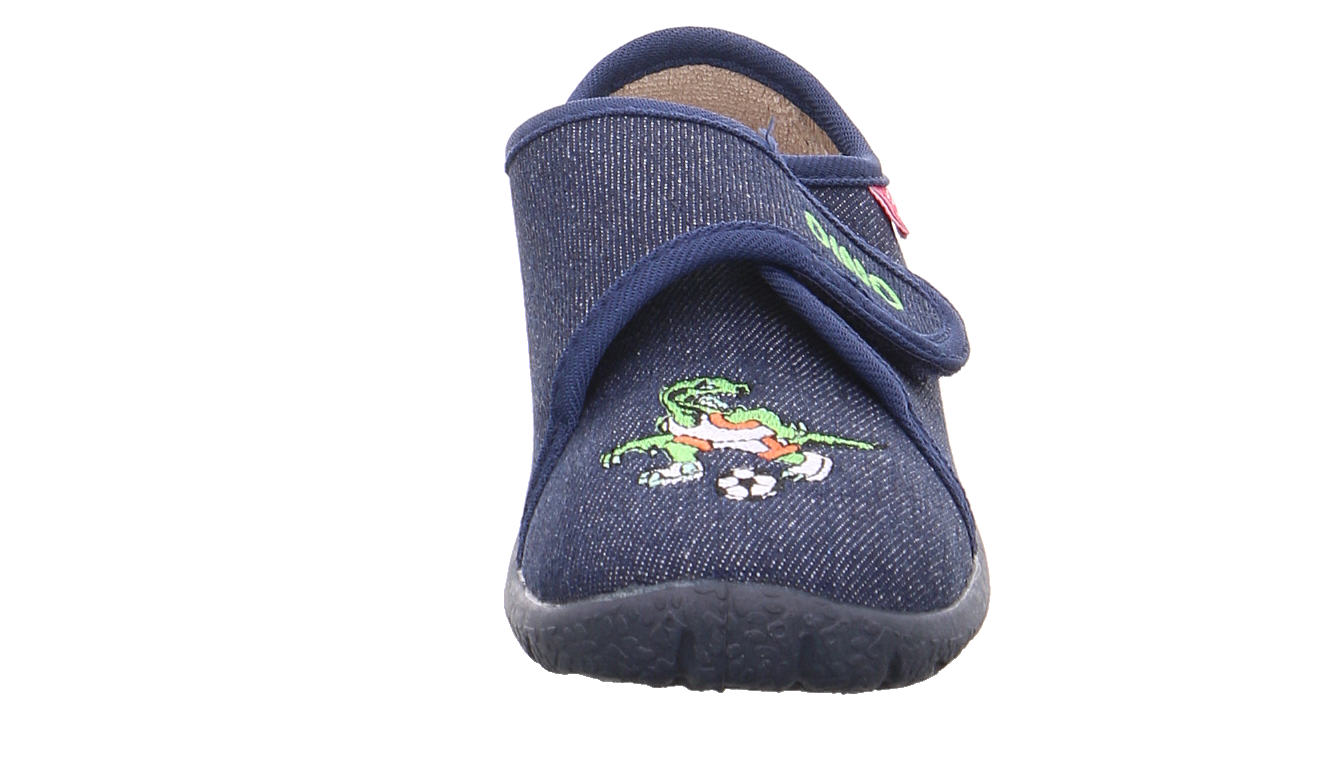 Beck geschlossene Hausschuhe blau Bild16