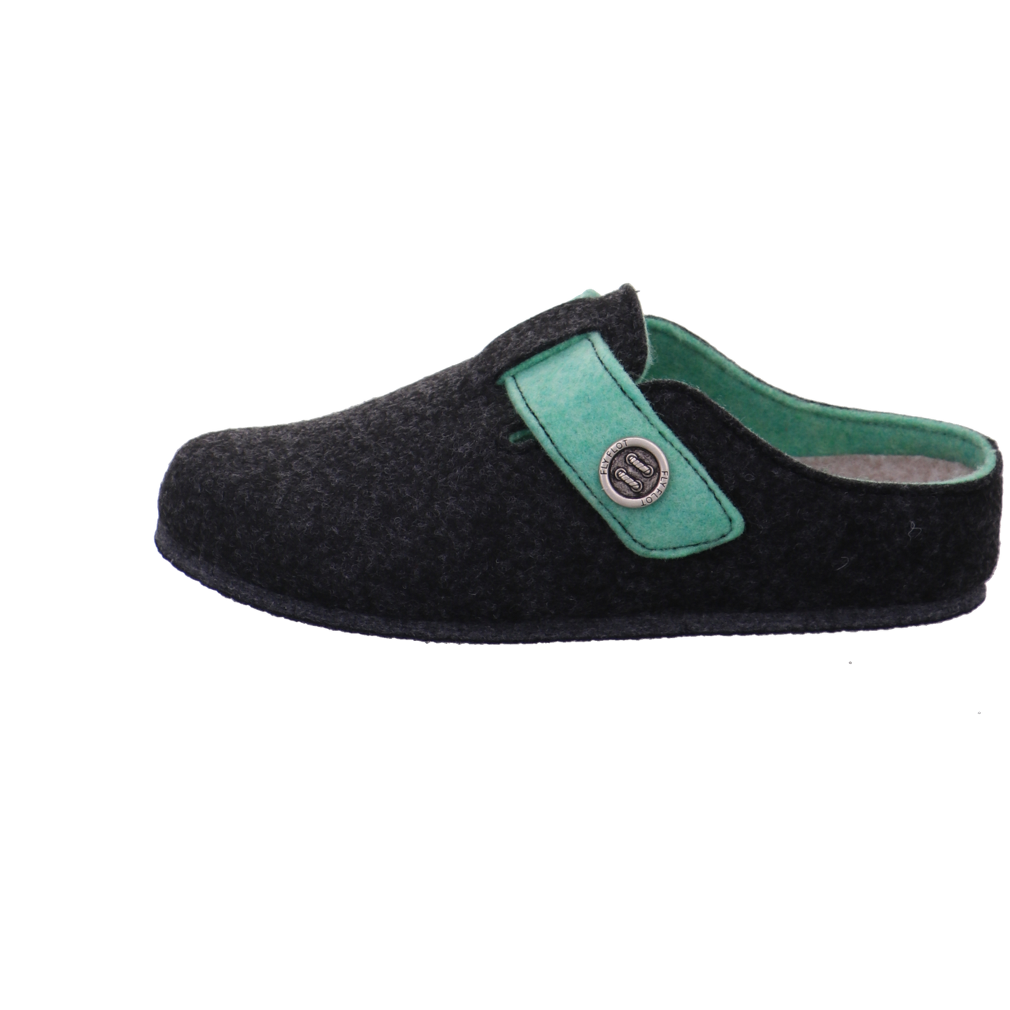 Fly Flot Clog schwarz kombi Bild1