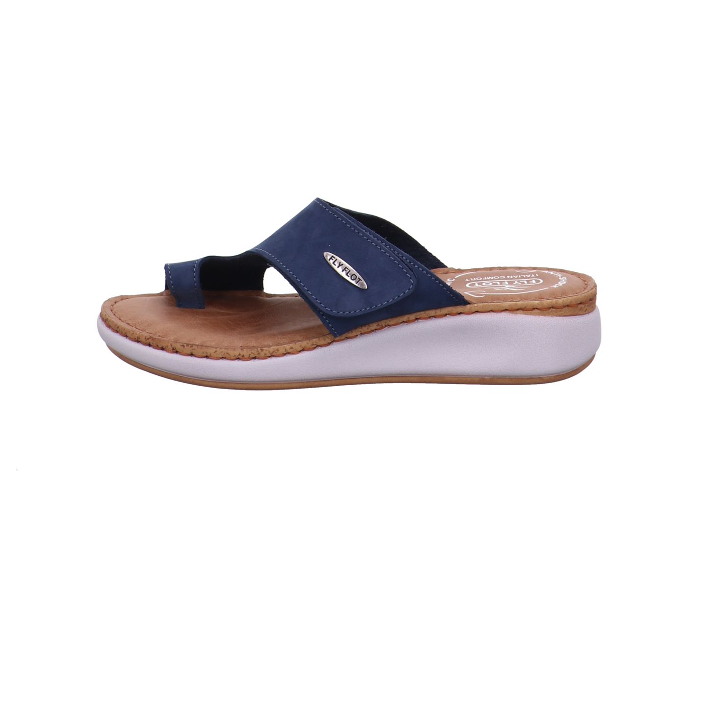 Fly Flot Pantoletten blau Bild1