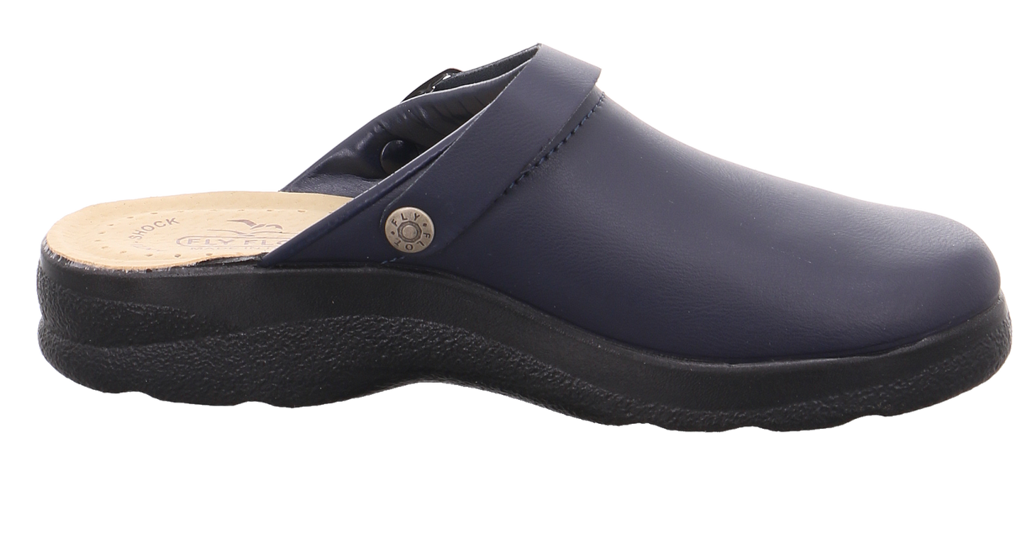 Fly Flot Tieffußbett Clog blau Bild11