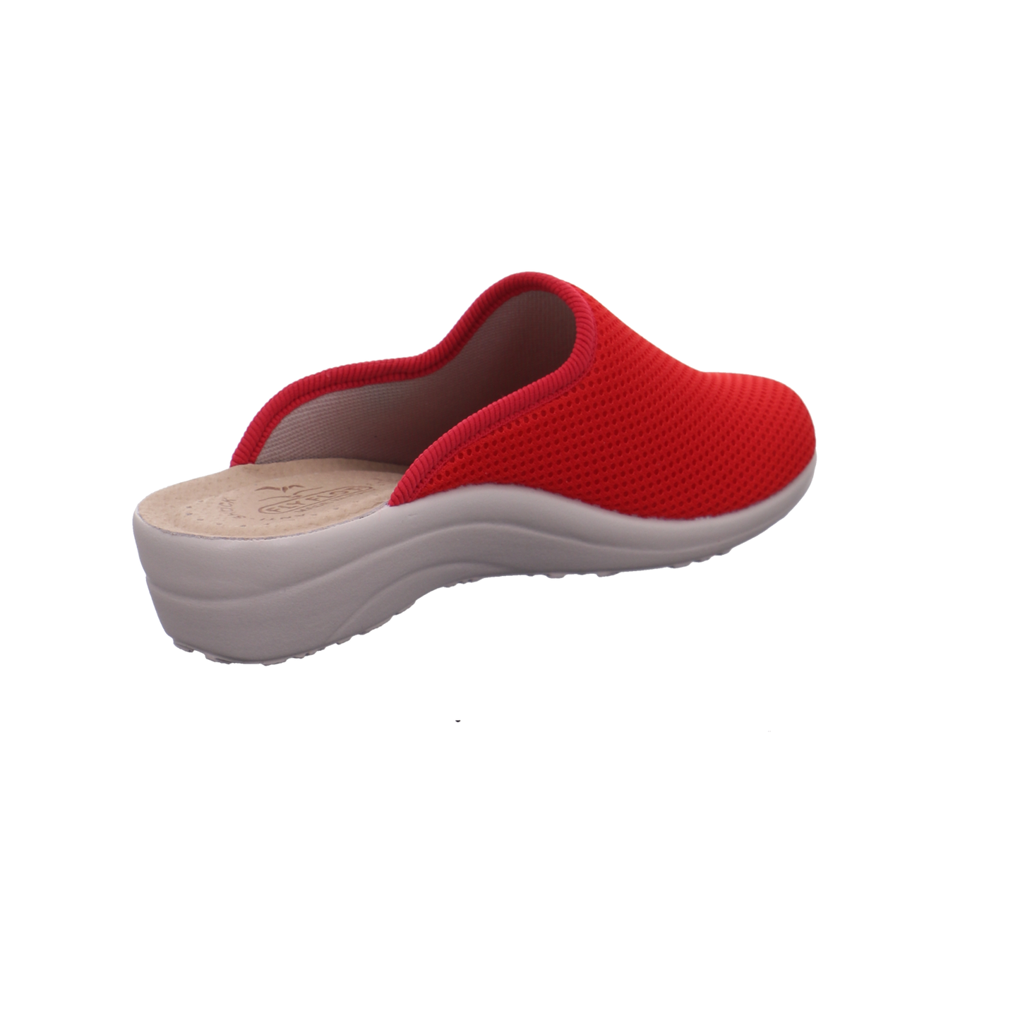 Fly Flot Tieffußbett Clog rot Bild5