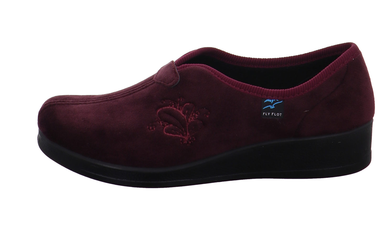 Fly Flot geschlossene Hausschuhe bordo Bild1