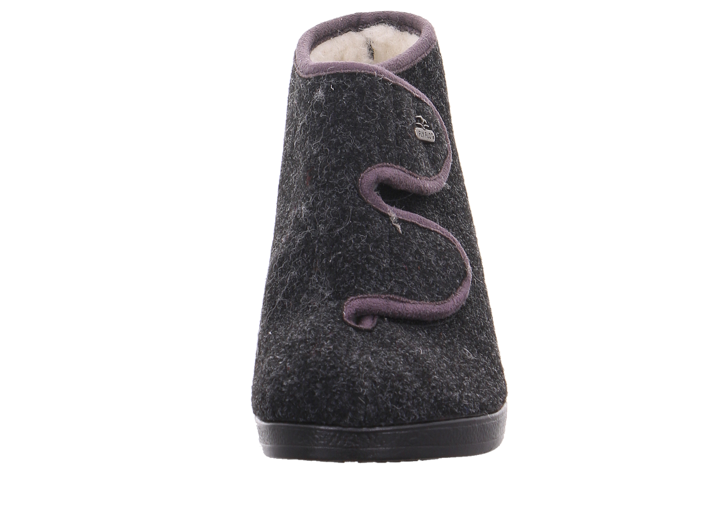 Fly Flot geschlossene Hausschuhe dunkel-grau Bild16
