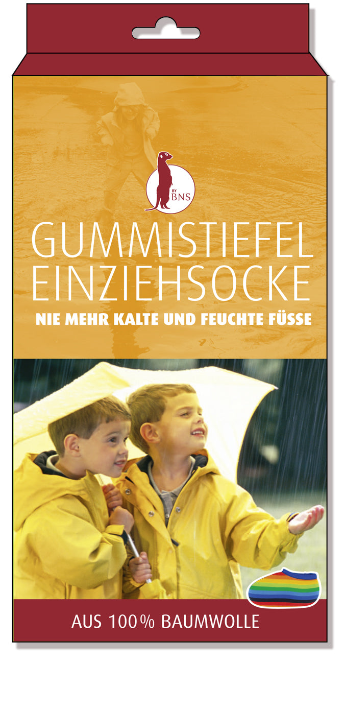 GUMMISTIEFELEINZIEHSOCKE