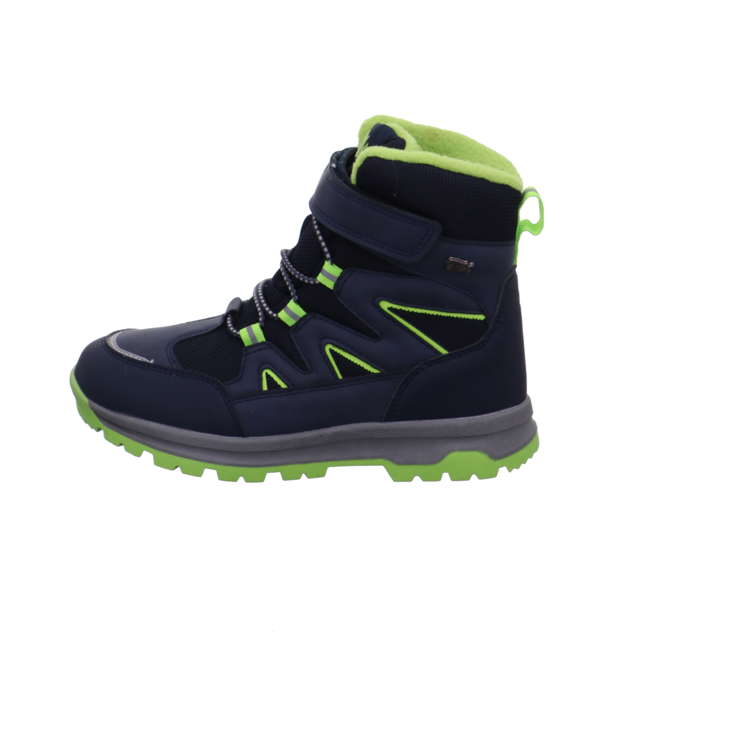 Indigo Stiefel blau kombi Bild1