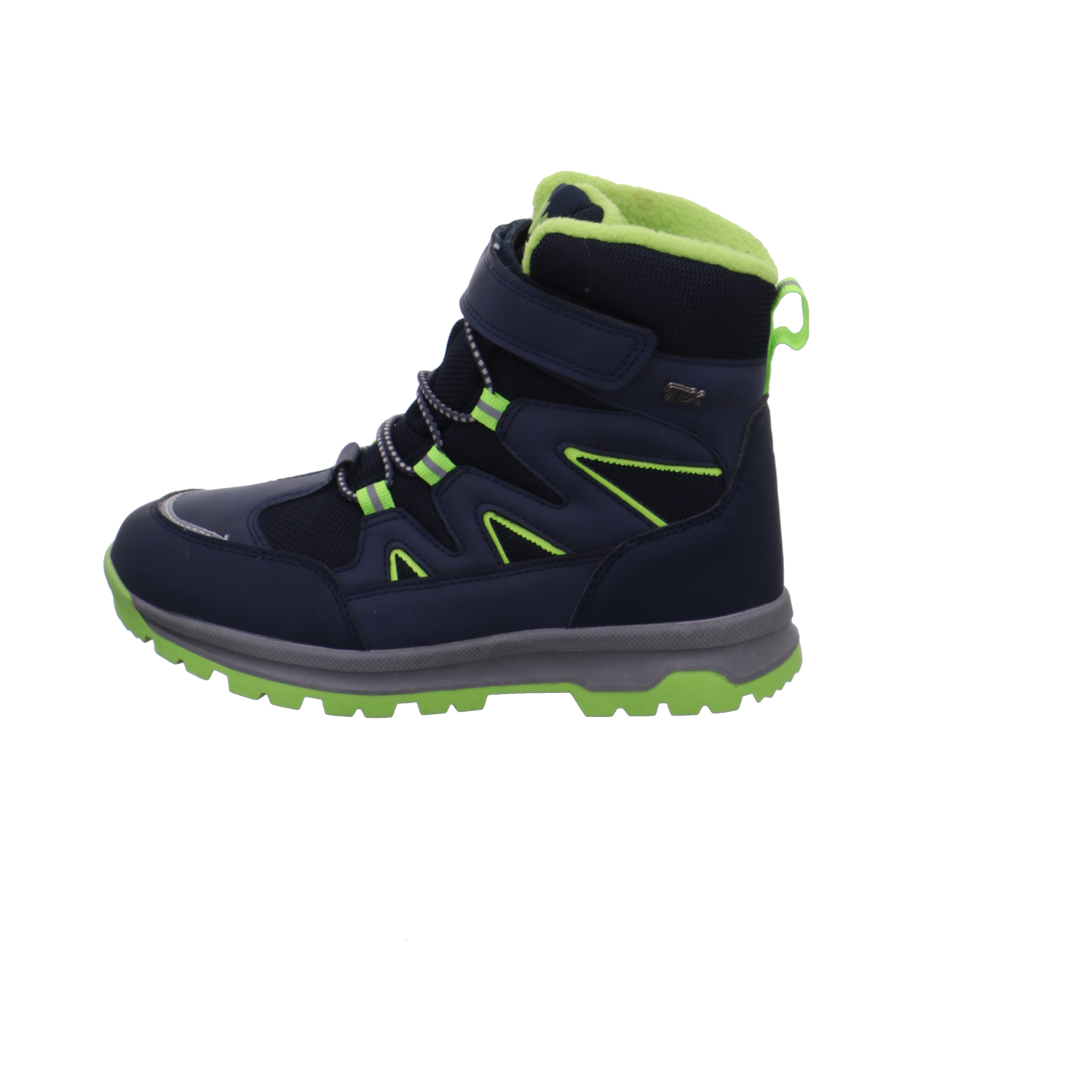 Indigo Stiefel blau kombi Bild1