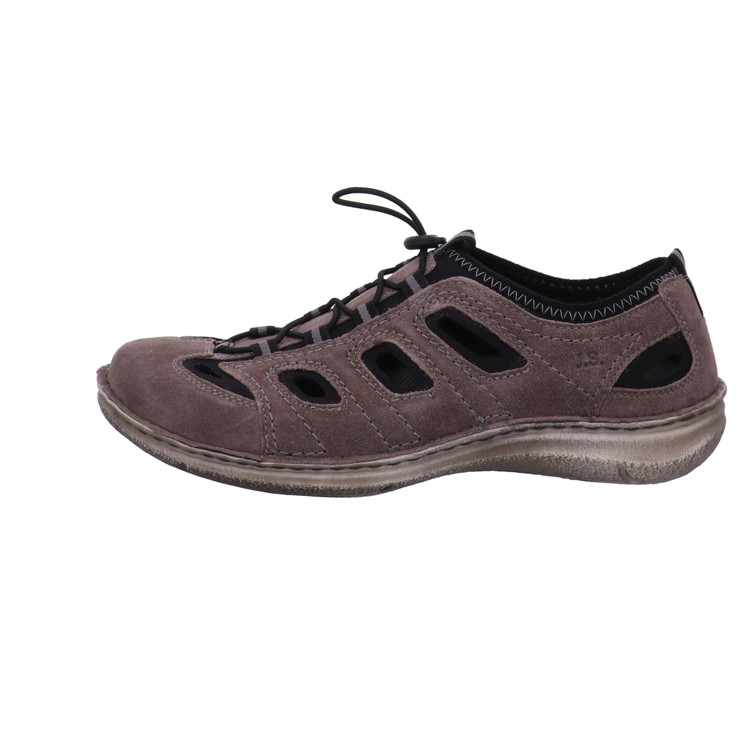 Josef Seibel Offene Schuhe grau kombi Bild1