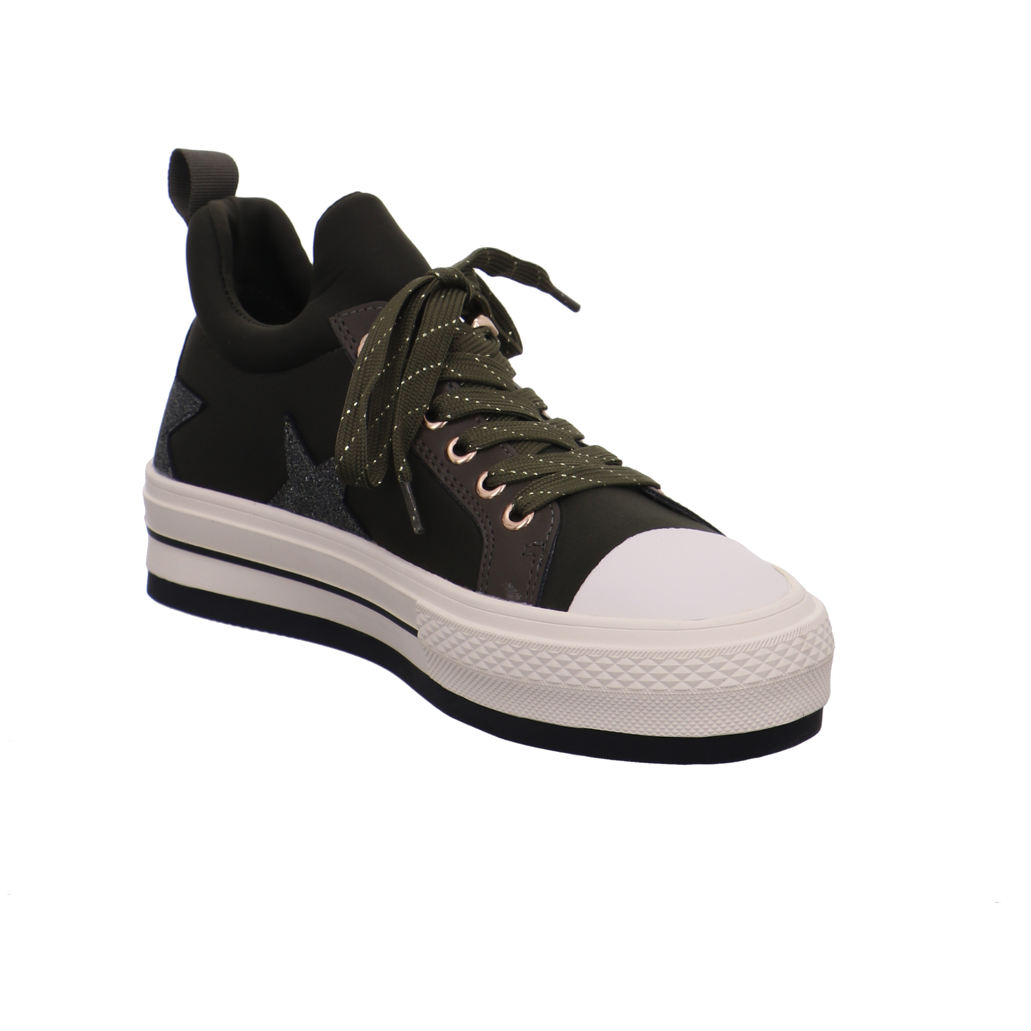 La Strada Sneaker grün kombi Bild7