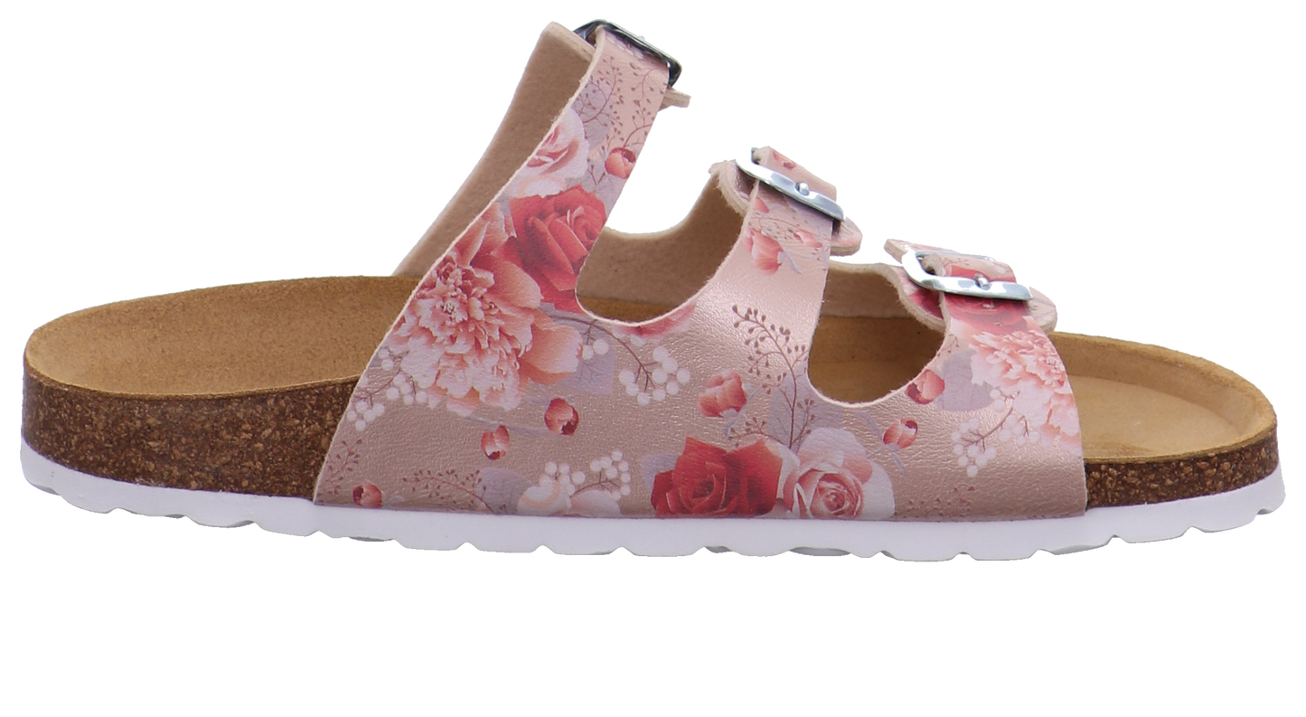 Longo Pantoletten beige kombi Bild11