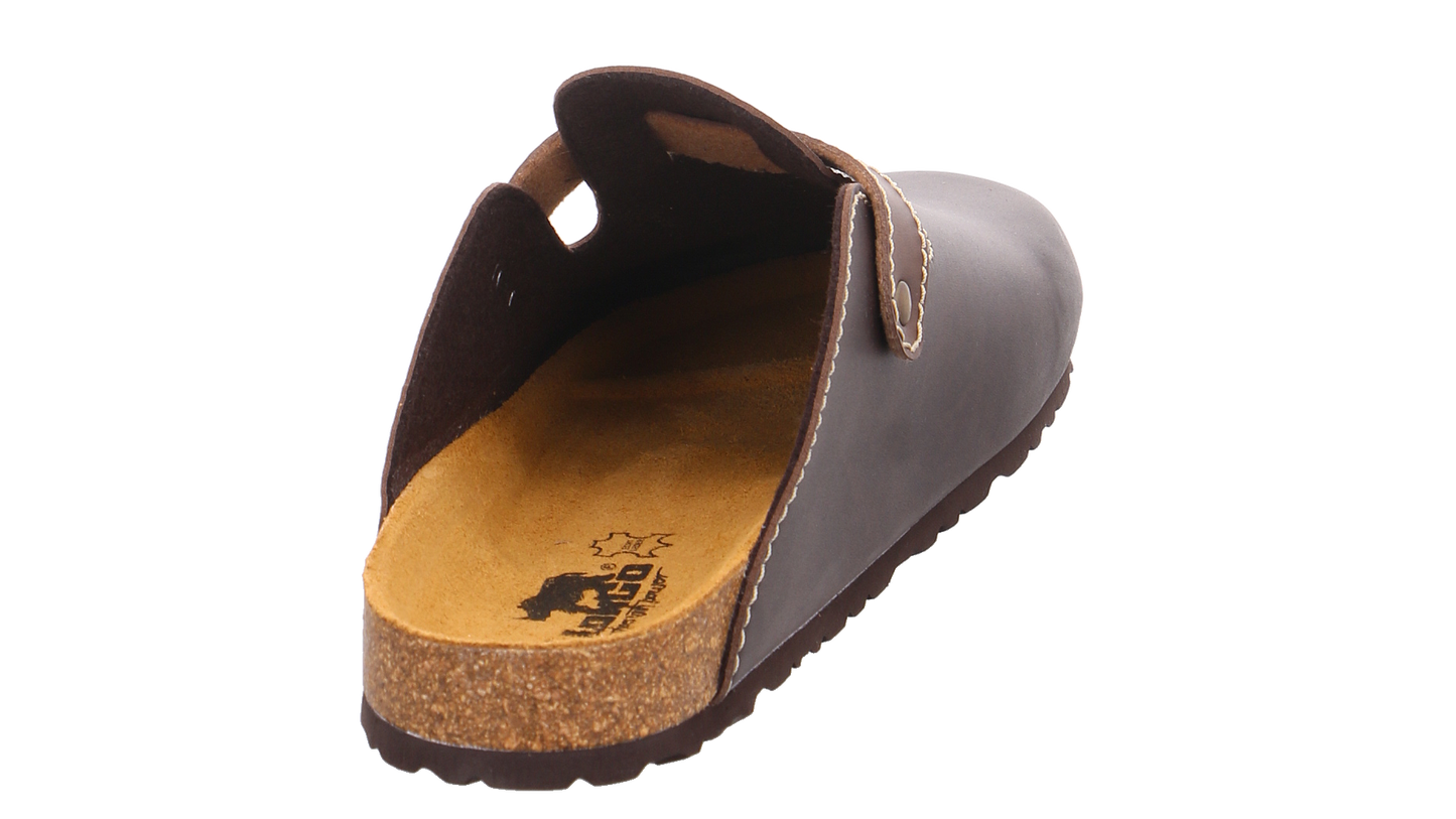 Longo Tieffußbett Clog dunkel-braun Bild7