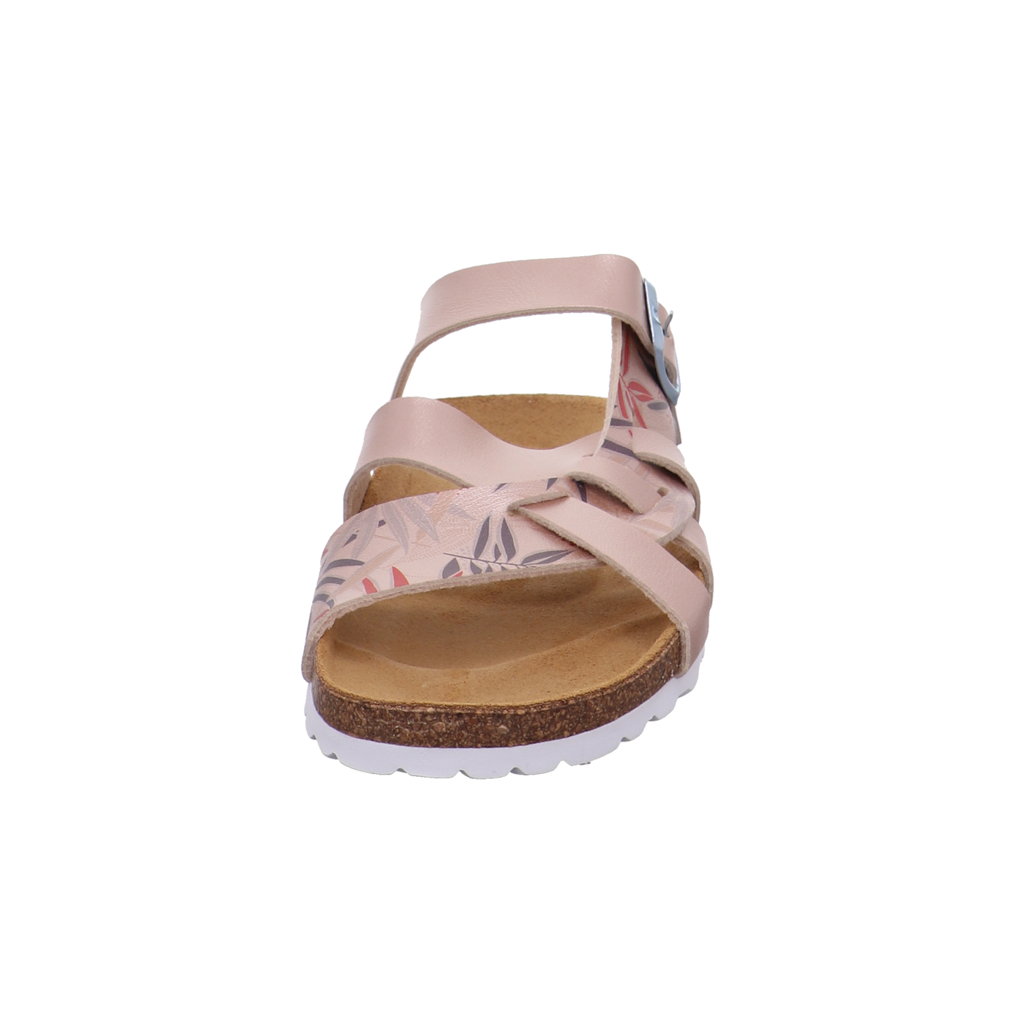 Longo Tieffußbettpantoletten beige kombi Bild3