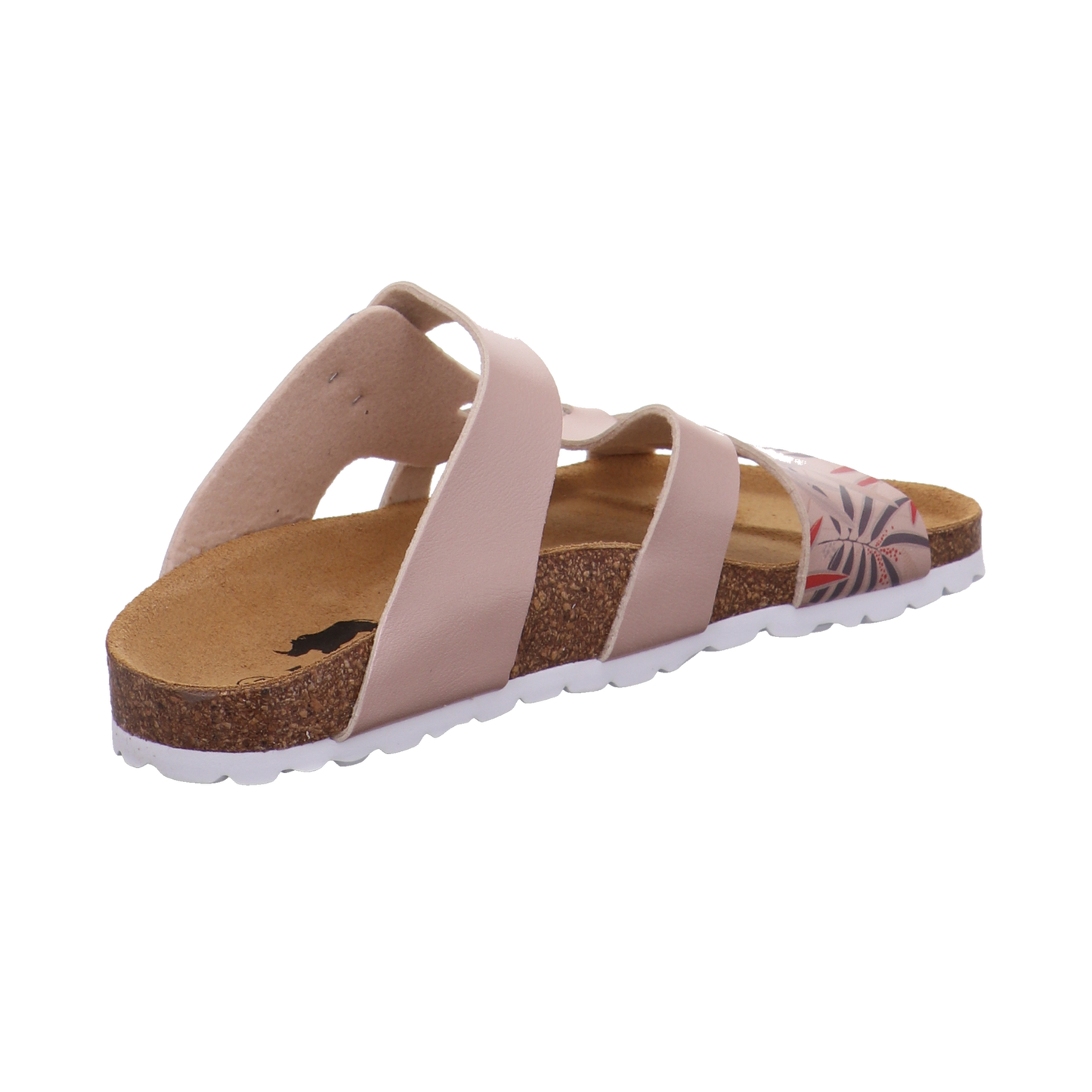 Longo Tieffußbettpantoletten beige kombi Bild5