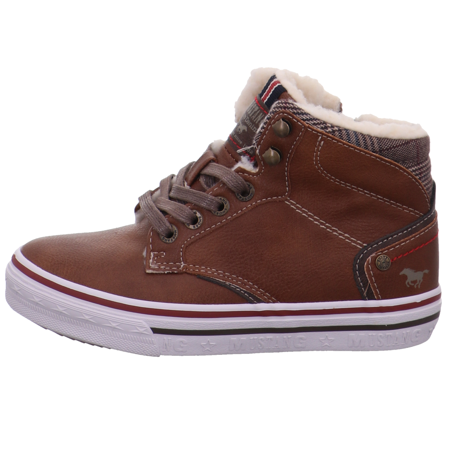 Mustang Sneaker cognac Bild1