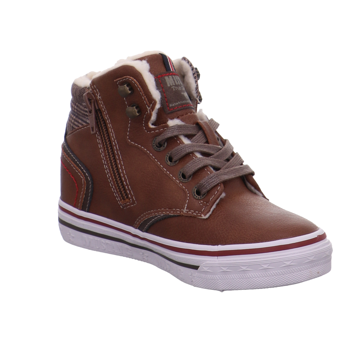 Mustang Sneaker cognac Bild7