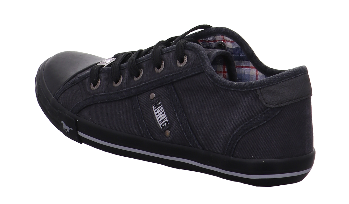 Mustang Sneaker grau kombi Bild3